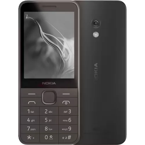 Nokia 235 4G (2024) - 4G téléphone de service - double SIM - RAM 64 Mo / Mémoire interne 128 Mo - microSD slot - rear camera 2 Mp