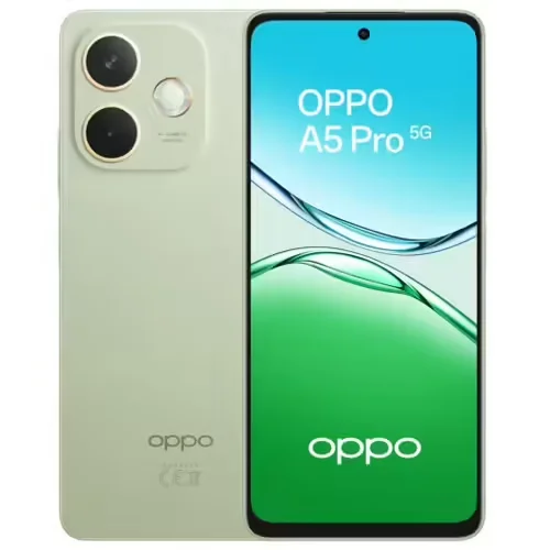 Oppo A5 Pro 5G Smartphone, Foto AI 50MP, Frontale 8MP, Display 6.67" 120HZ LCD HD+, 5800mAh, RAM 8(Esp4GB/6GB/8GB)+ROM 256GB (esp1TB), IP69, [Versione Italia], Olive