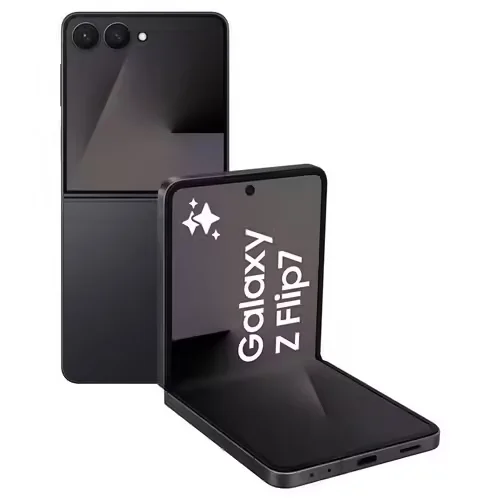 Samsung Smartphone Samsung Galaxy Z Flip7 6,9" 5G Nano SIM Absolu