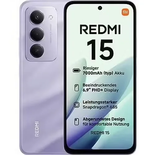Xiaomi Redmi 15 4G Dual-SIM Violet