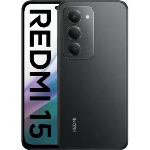 Xiaomi Redmi 15 4G Dual-SIM Minuit