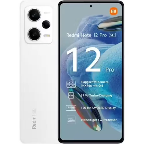 Xiaomi Redmi Note 12 Pro 5G polaire Blanc
